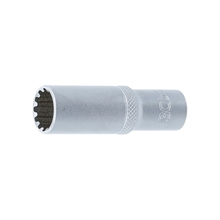 Tubulara "Gear Lock" lunga 3/8"-14mm BGS Technic 10354