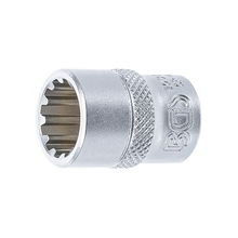 Tubulara "Gear Lock" scurta 3/8"-13mm BGS Technic 10313