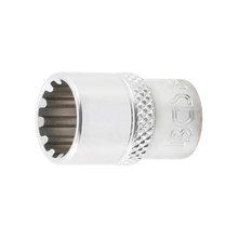 Tubulara Pro Torque "Gear Lock" scurta 1/4"-11mm BGS Technic 10111