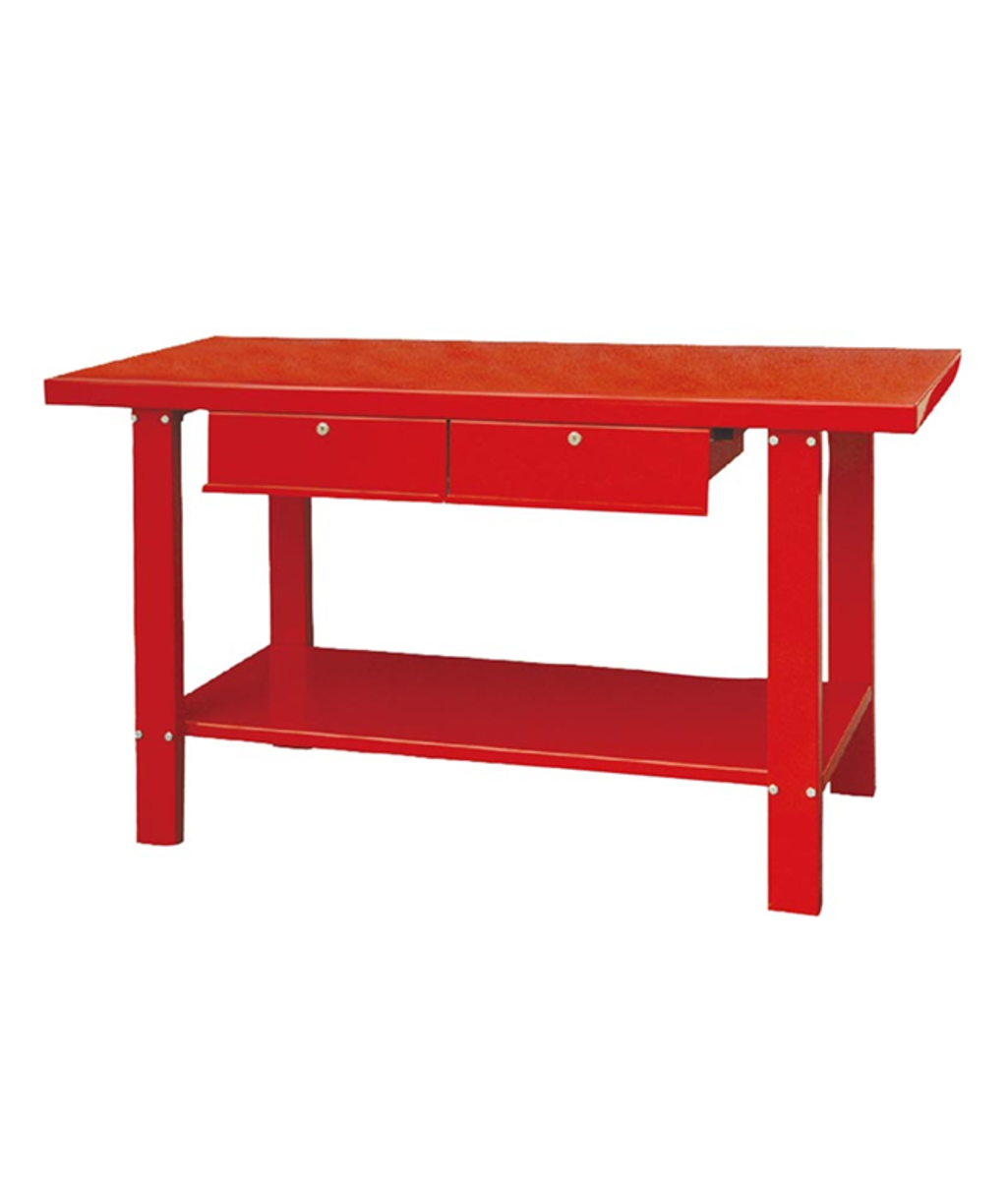 Banc de lucru metalic cu 2 sertare incorporate Big Red Jack TSC5911