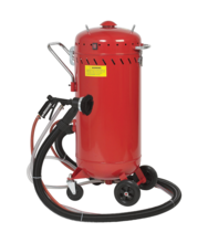 Aparat de sablare exterior cu rezervor 126 litri si aspirator incorporat Big Red Jack Aparat de sablare exterior cu rezervor 126 litri si aspirator incorporat Big Red Jack
