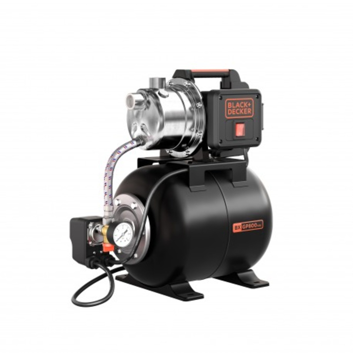 Hidrofor 4600 litri/ora - butelie 24L 1100W Black+Decker BXGP1100XBE Hidrofor 4600 litri/ora - butelie 24L 1100W Black+Decker BXGP1100XBE