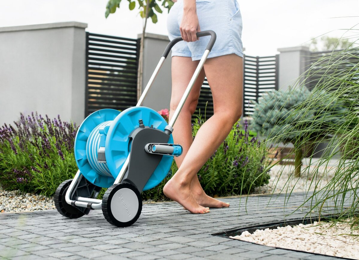 Tambur pentru furtun 1/2" - 45 metri COMPACT CellFast 55-300 Tambur pentru furtun 1/2" - 45 metri COMPACT CellFast 55-300