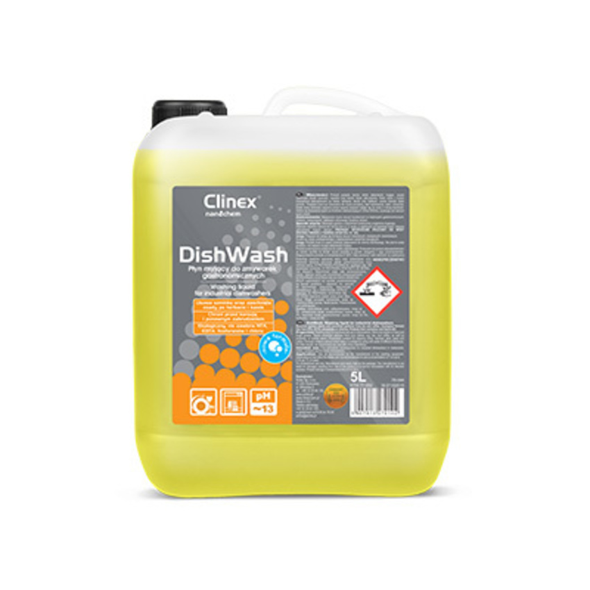 Detergent profesionala pentru masinile de spalat vase Clinex Dish Wash 5 litri 