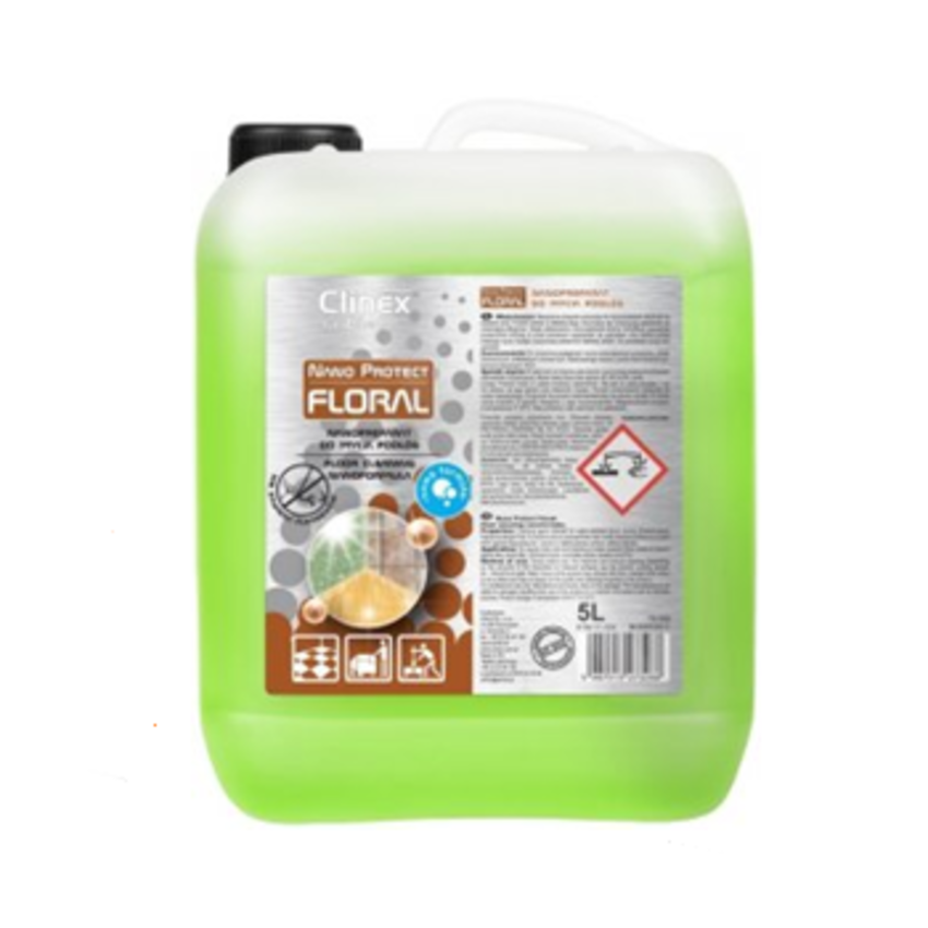 Detergent universal de curatat podele Clinex Nano Protect Floral 5 litri