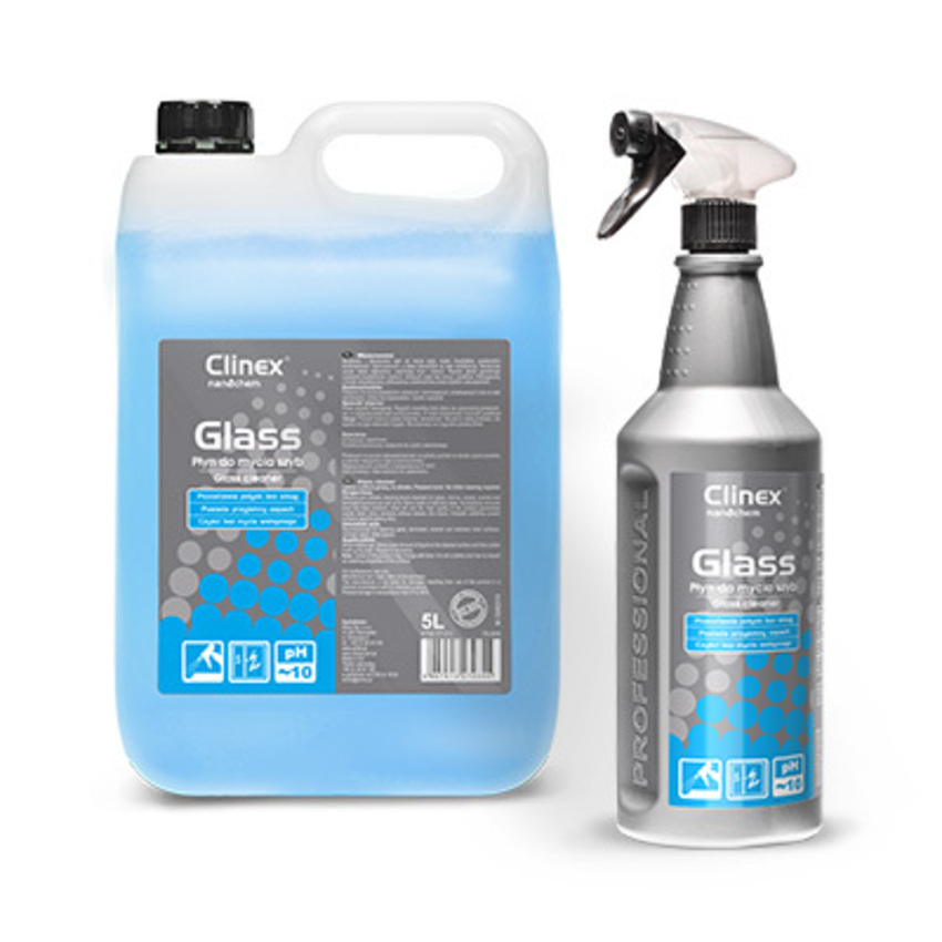 Solutie profesionala de curatat sticla Clinex Glass 5 litri