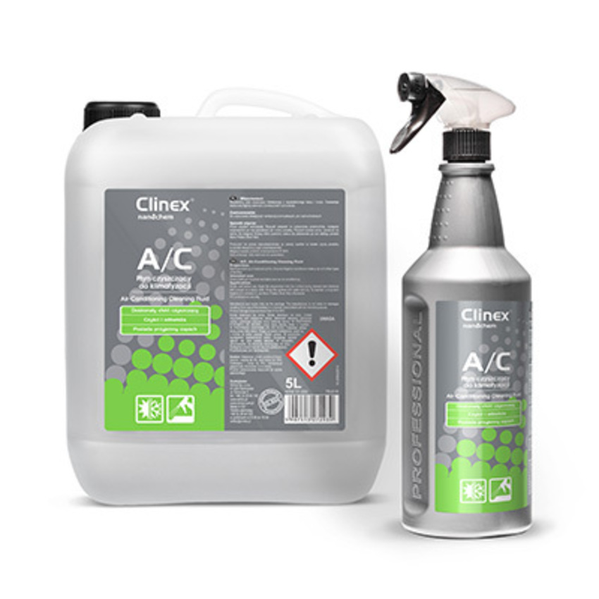 Solutie profesionala pentru curatarea aerului conditionat Clinex A / C 1 litru