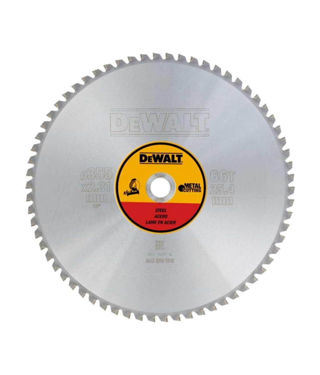 Disc debitare metal 355x25.4x2.31mm Dewalt DT1926