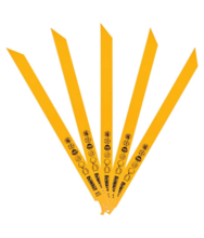 Set 5 lame fierastrau sabie 305mm /metal-cauciuc Dewalt DT2355