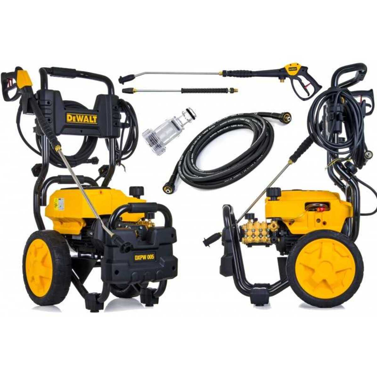 Masina de spalat DXPW005E cu presiune profesionala 5000W 200bar 810l/h DEWALT Masina de spalat DXPW005E cu presiune profesionala 5000W 200bar 810l/h DEWALT