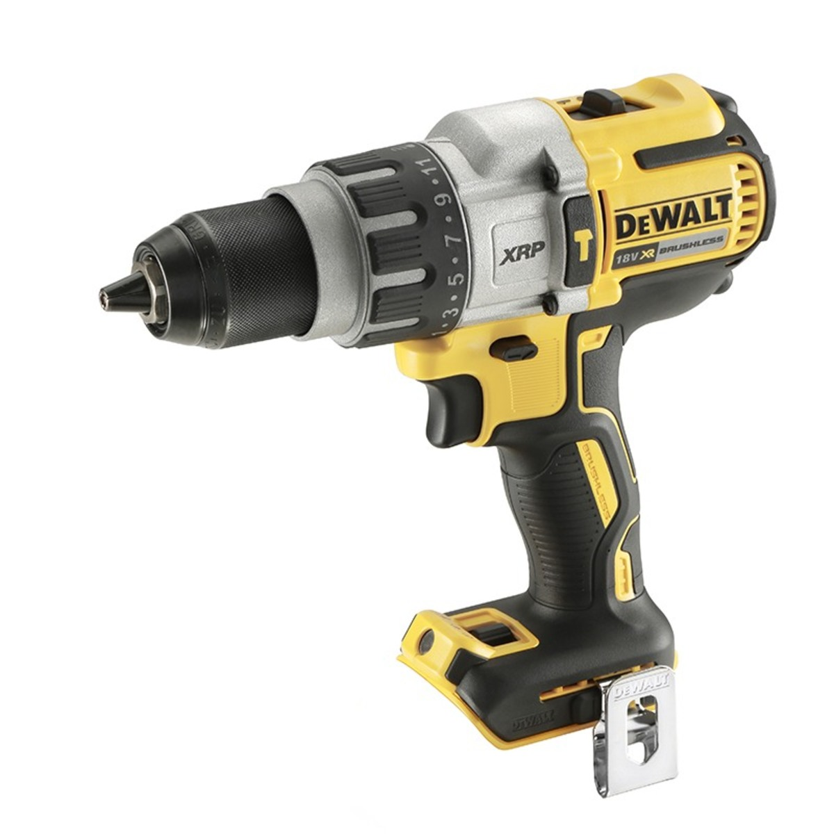 Masina de gaurit si insurubat cu percutie DeWalt 18V - 5Ah / 95Nm - fara aculumator DCD996NT  Masina de gaurit si insurubat cu percutie DeWalt 18V - 5Ah / 95Nm - fara aculumator DCD996NT