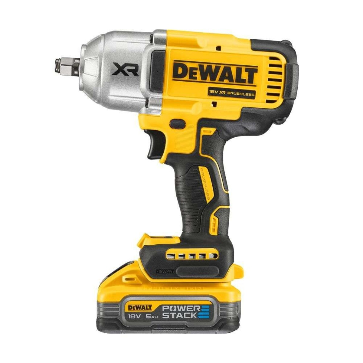 Masina de insurubat cu impact 1/2" 1396Nm/1898Nm cu 2 acumulatori XR Li-Ion 18V - 5.0Ah Powerstack Dewalt DCF900H2T-QW Masina de insurubat cu impact 1/2" 1396Nm/1898Nm cu 2 acumulatori XR Li-Ion 18V - 5.0Ah Powerstack Dewalt DCF900H2T-QW
