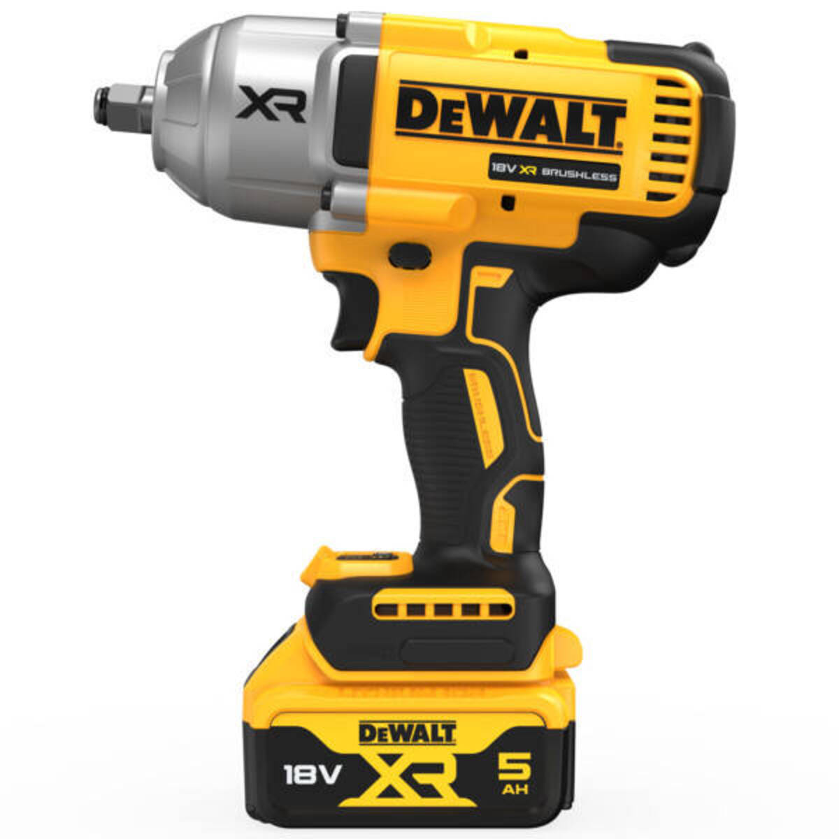 Masina de insurubat cu impact 1/2" 1898Nm cu 2 acumulatori XR Li-Ion 18V - 5.0Ah Dewalt DCF900P2-QW