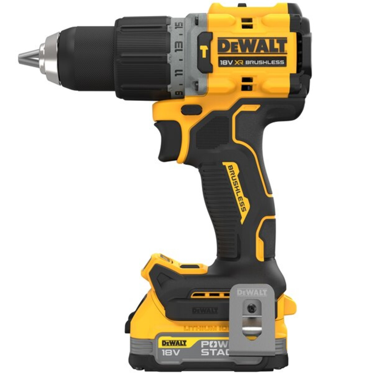 Masina de gaurit si infiletat cu 2 acumulatori 2.0Ah Dewalt DCD805E2T-QW POWER STACK