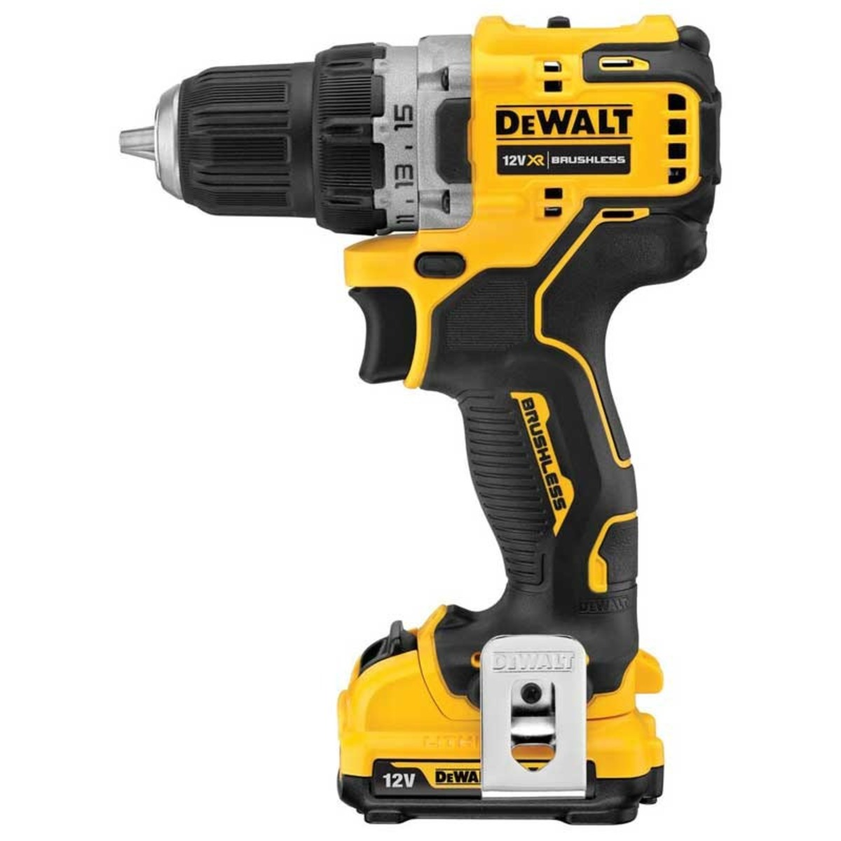 Masina de gaurit si insurubat cu 2 acumulatori XR Li-Ion 12V - 2Ah / 57.5Nm Dewalt DCD701D2 Masina de gaurit si insurubat cu 2 acumulatori XR Li-Ion 12V - 2Ah / 57.5Nm Dewalt DCD701D2