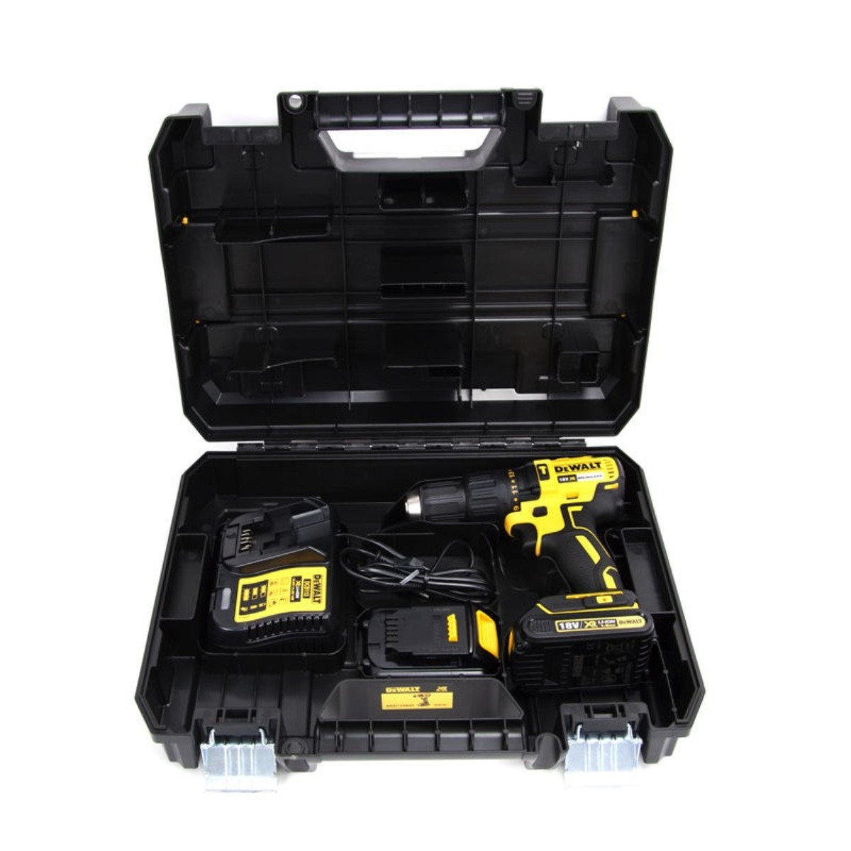 Masina de gaurit si insurubat cu percutie, motor fara perii, 18V, Li-Ion, 1.5 Ah Dewalt - DCD778S2T Masina de gaurit si insurubat cu percutie, motor fara perii, 18V, Li-Ion, 1.5 Ah Dewalt - DCD778S2T