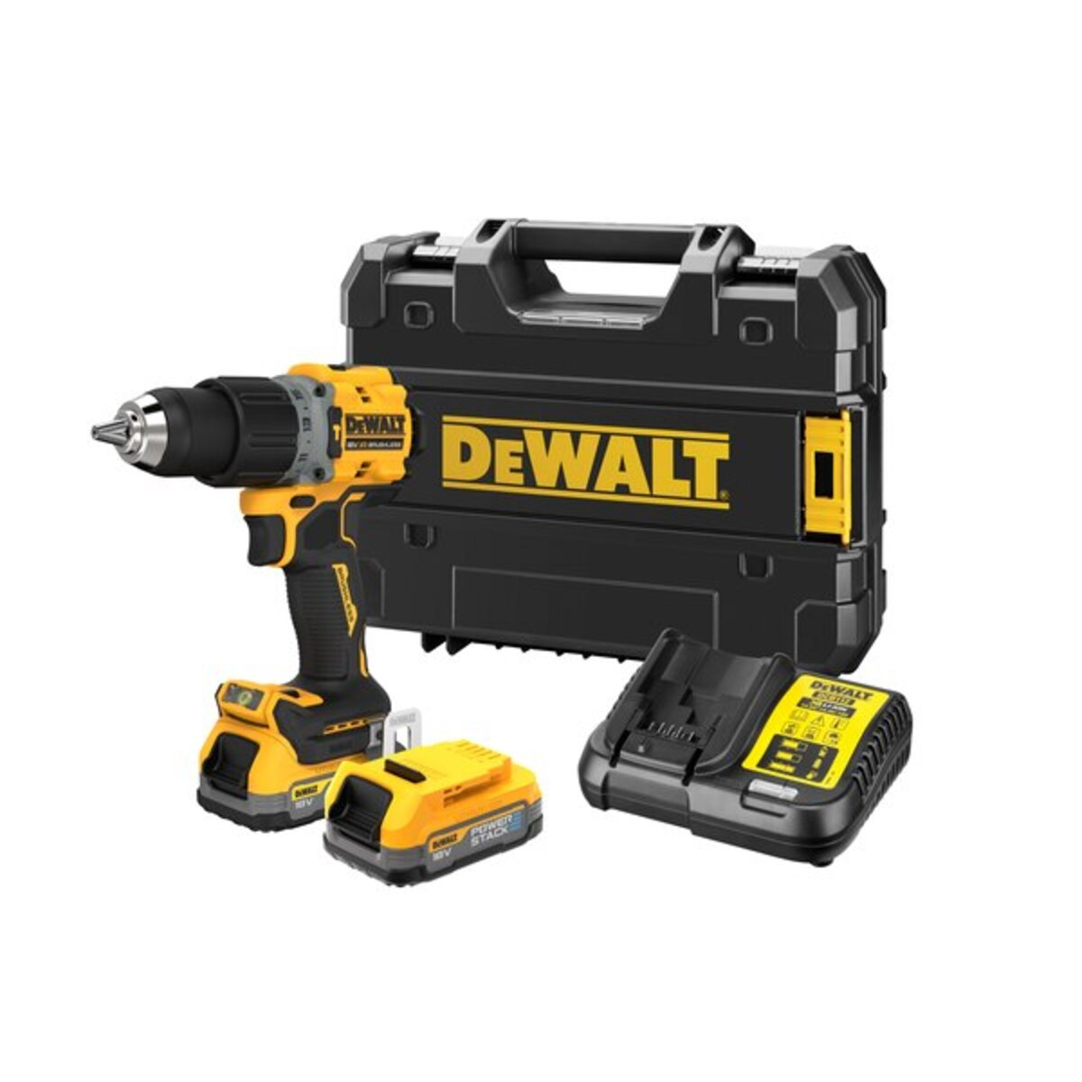 Masina de gaurit si infiletat cu 2 acumulatori 2.0Ah Dewalt DCD805E2T-QW POWER STACK