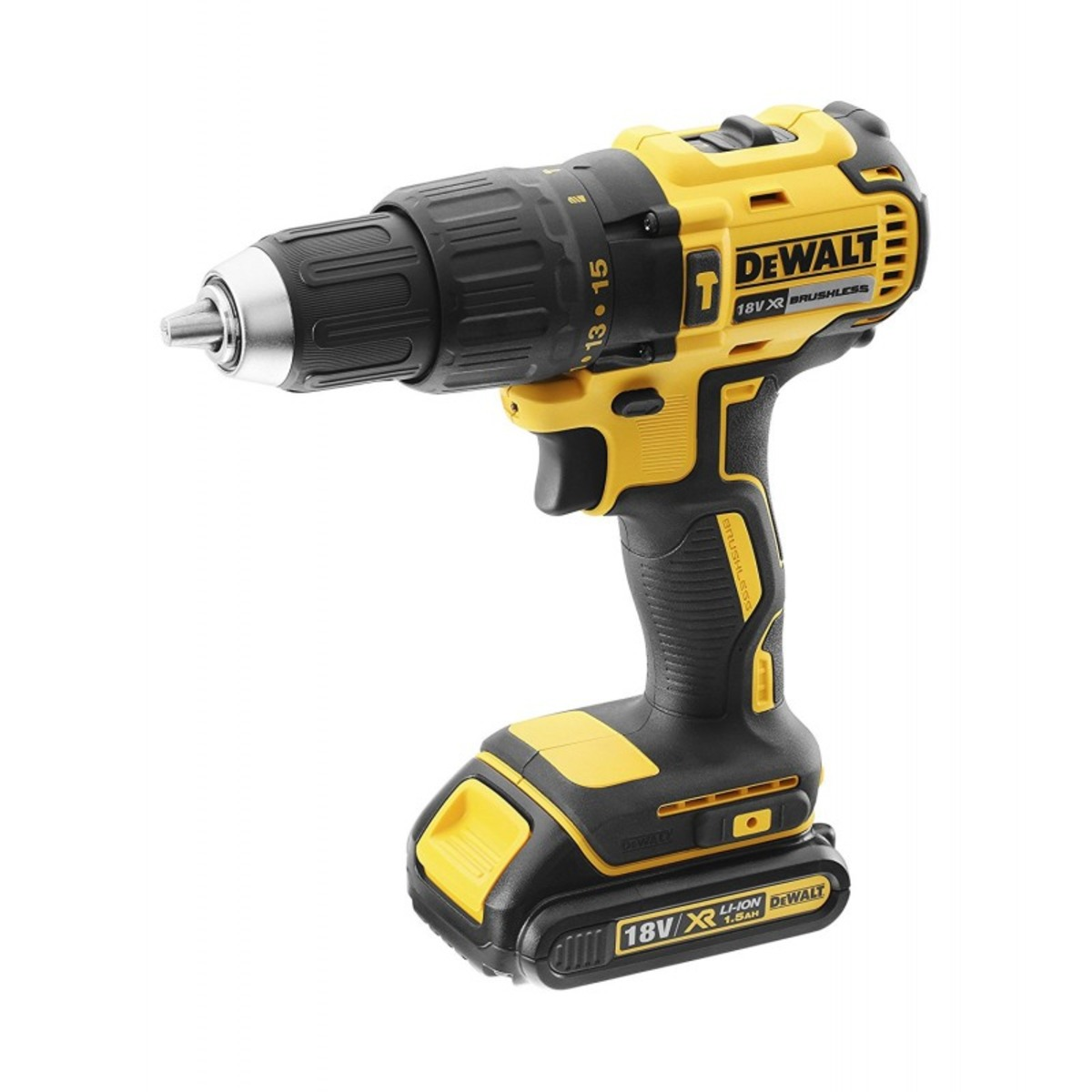 Masina de gaurit si insurubat cu percutie, motor fara perii, 18V, Li-Ion, 1.5 Ah Dewalt - DCD778S2T Masina de gaurit si insurubat cu percutie, motor fara perii, 18V, Li-Ion, 1.5 Ah Dewalt - DCD778S2T