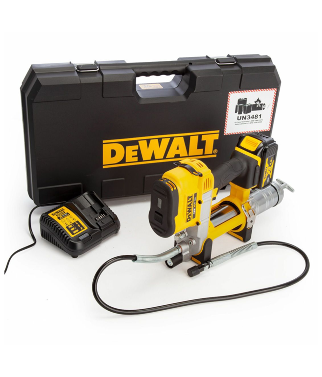 Pistol de gresare vaselina 400 ml 18V - Li-Ion 4.0Ah DeWalt DCGG571M1-QW