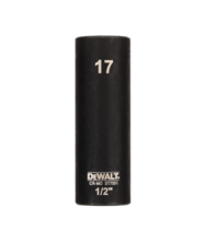Tubulara lunga de impact 1/2" - 17mm in 6 colturi Dewalt DT7551-QZ