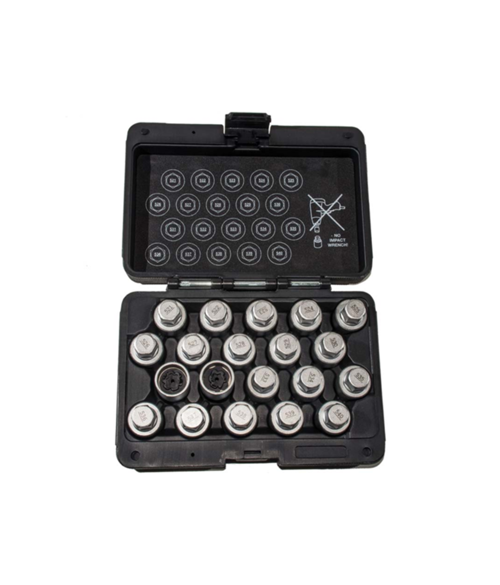 Trusa cu tubulare speciale piulite/suruburi/prezoane anti-furt Volkswagen Trusa cu tubulare speciale piulite/suruburi/prezoane anti-furt Volkswagen