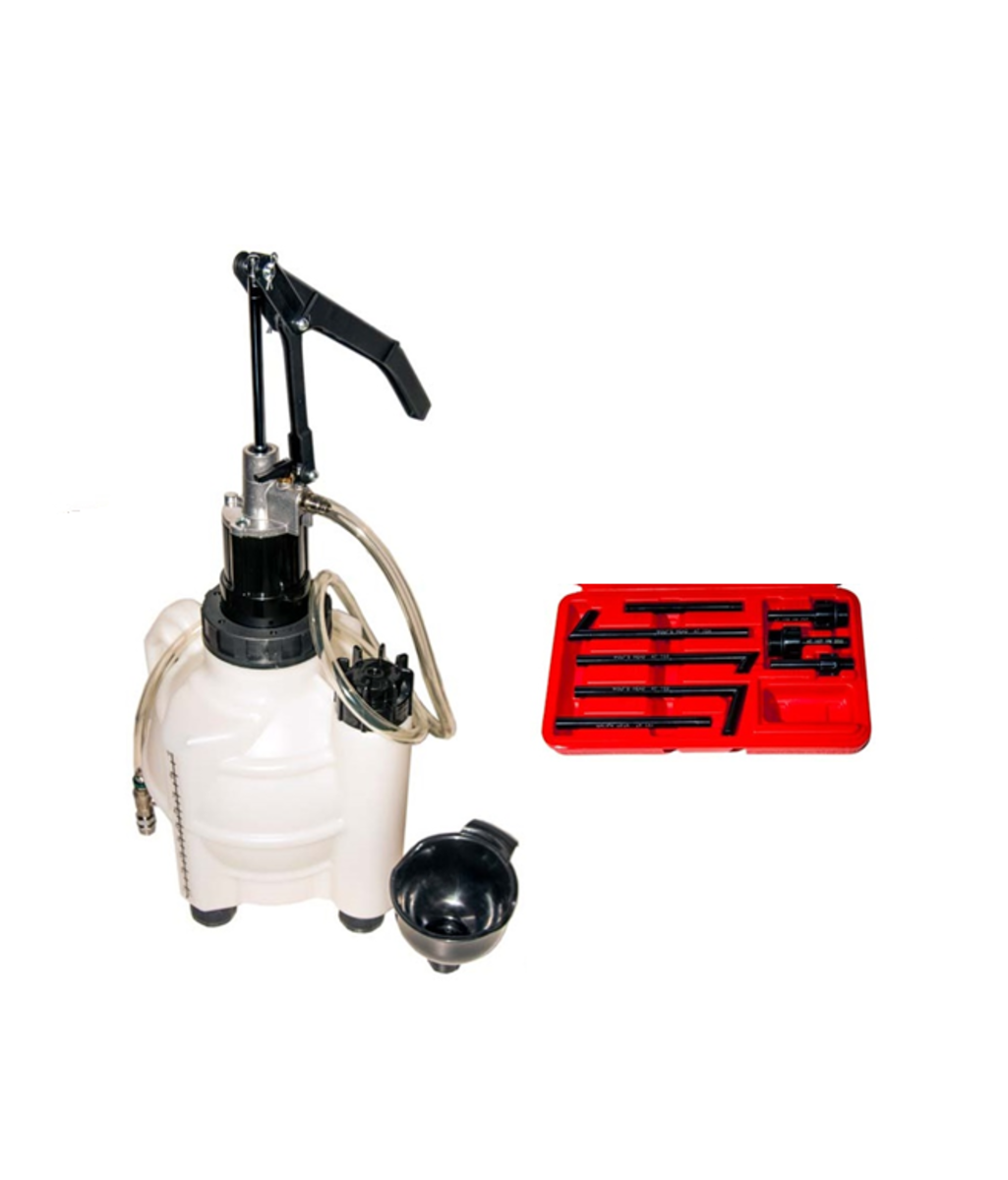 Pompa de ulei manuala pentru cutii automate 9.5 litri Ellient Tools