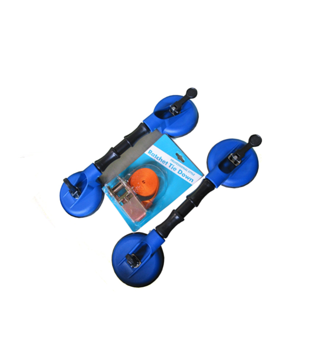 Set de ventuze pentru demontat/montat geamuri Ellient Tools