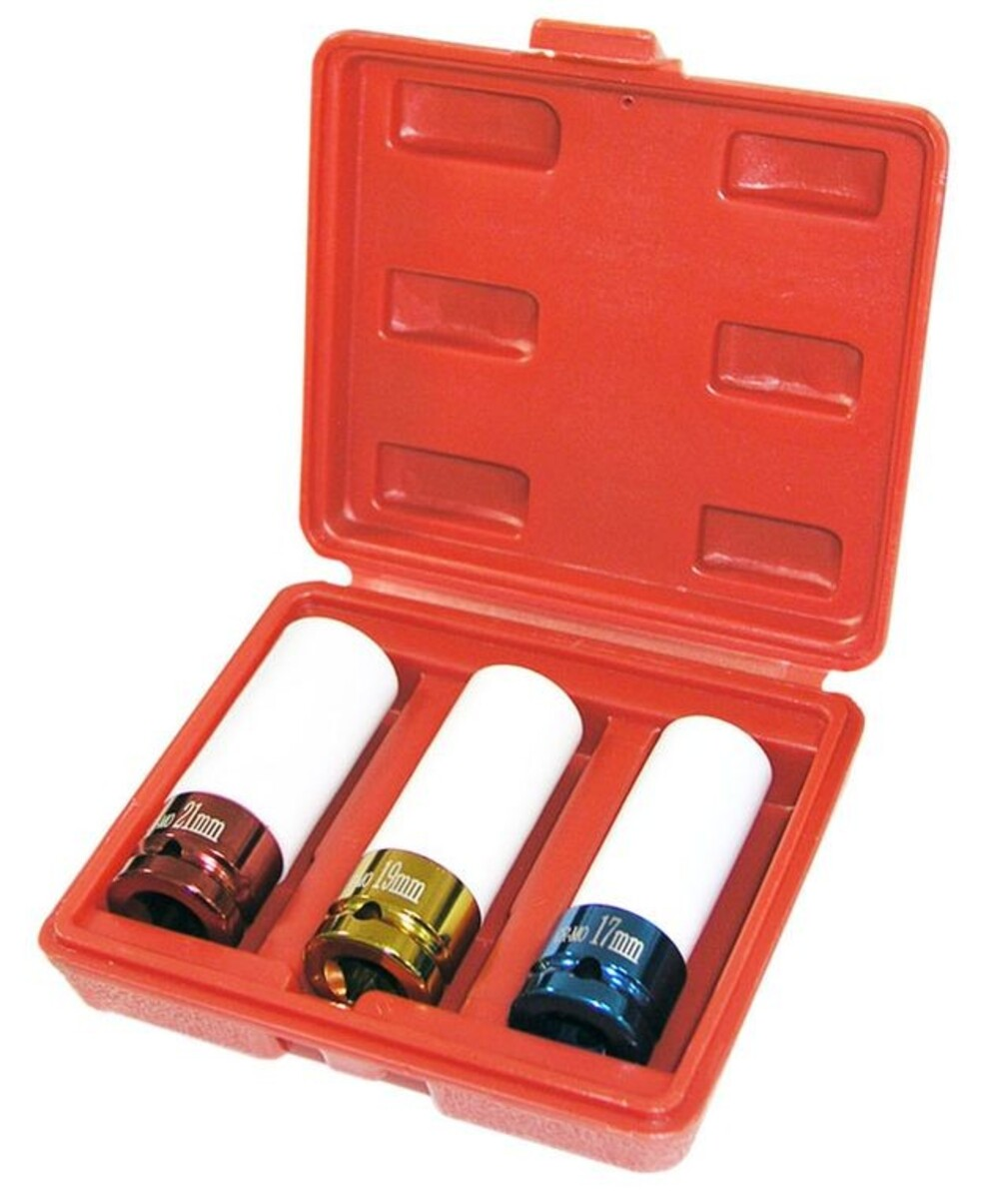 Set tubulare speciale pentru jante de aliaj 1/2" Ellient Tools Set tubulare speciale pentru jante de aliaj 1/2" Ellient Tools