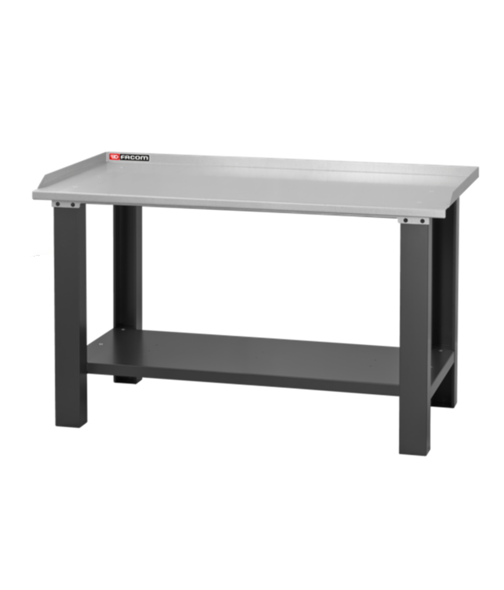 Banc de lucru cu blat din tabla galvanizata 2000x750x850mm Facom WB.2000GSA 