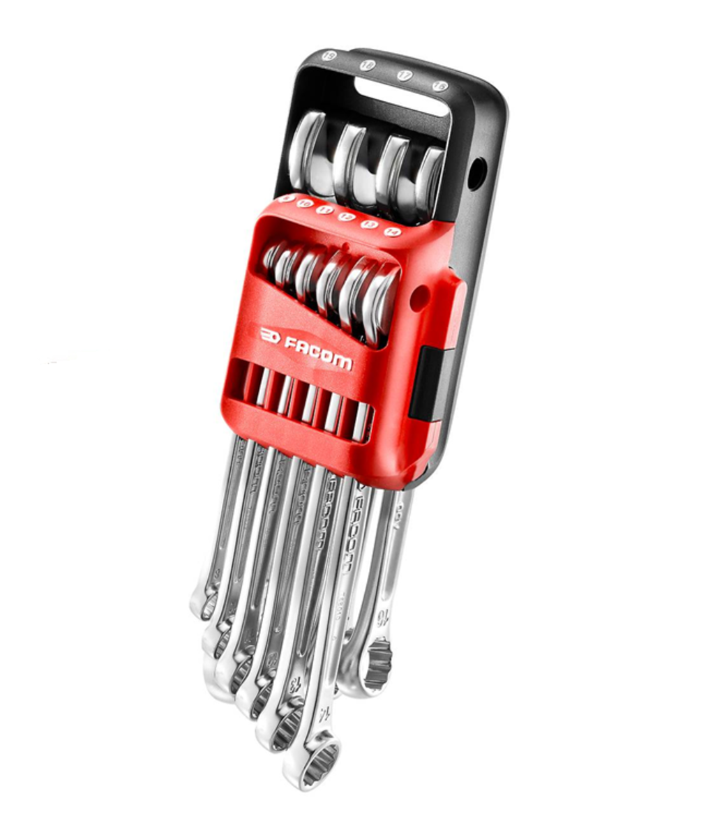 Set chei combinate metrice 8 - 19mm Facom 440.JP10 Set chei combinate metrice 8 - 19mm Facom 440.JP10