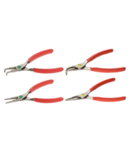 Set 4 clesti pentru inele de siguranta cu varf drept si curbat Facom PCJ4 Set 4 clesti pentru inele de siguranta cu varf drept si curbat Facom PCJ4