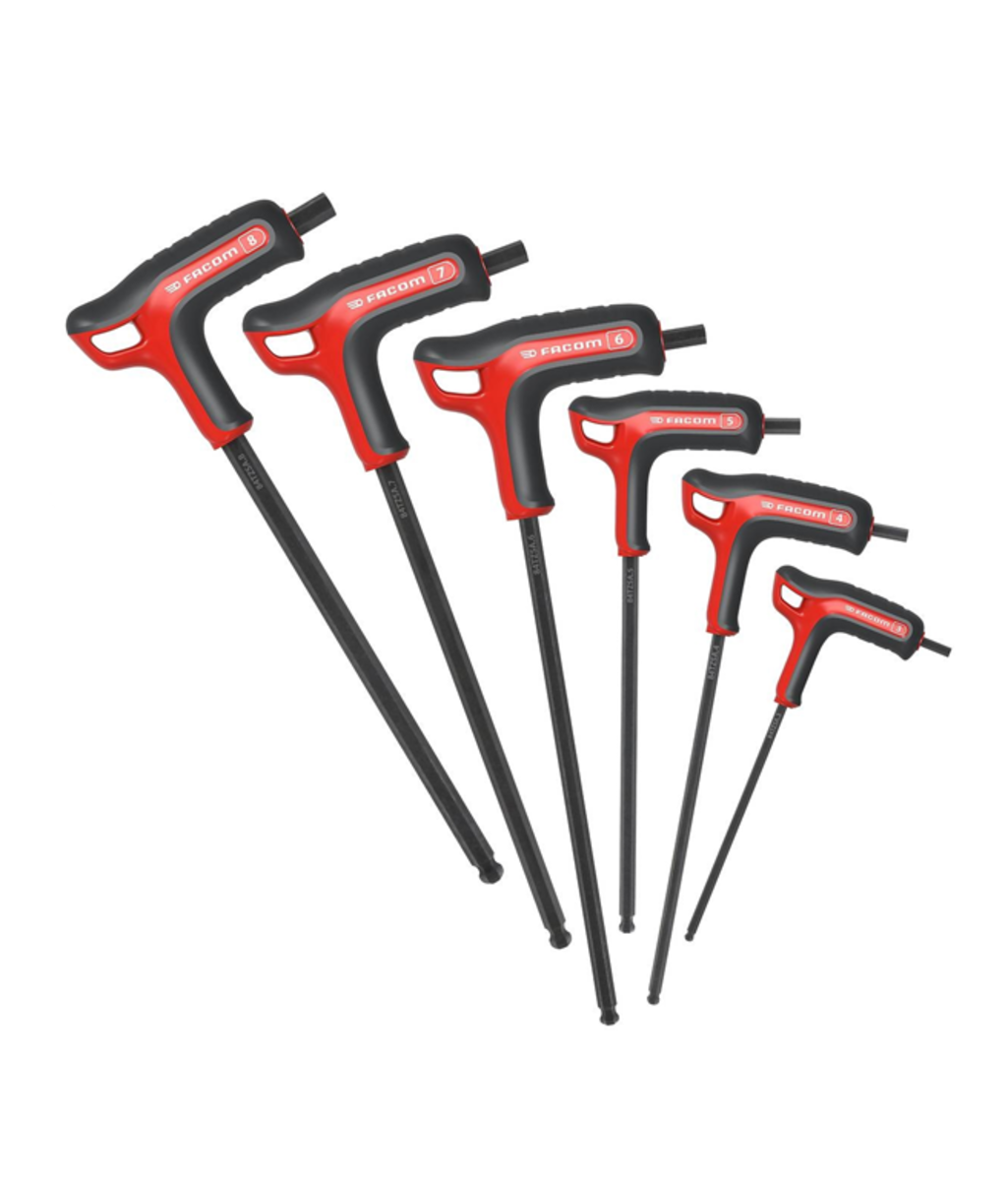 Set chei imbus hexagonale 3-8mm / 90mm - 200mm Facom 84TZSA.PB 