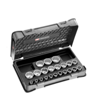 Set tubulare profesionale CR-V 1/2" 8-32mm in 12 colturi Facom S.400B