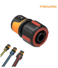 Conector furtun STOP 19 mm 3/4" din plastic FISKARS 1027081 Conector furtun STOP 19 mm 3/4" din plastic FISKARS 1027081
