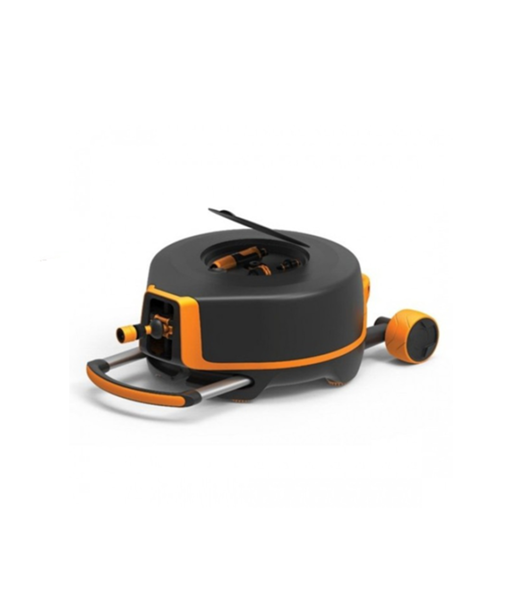 Set tambur automatic XL cu roti si 20m furtun FISKARS 1025933