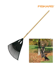 Grebla neagra pentru frunze Clasic XL FISKARS 135591 Grebla neagra pentru frunze Clasic XL FISKARS 135591