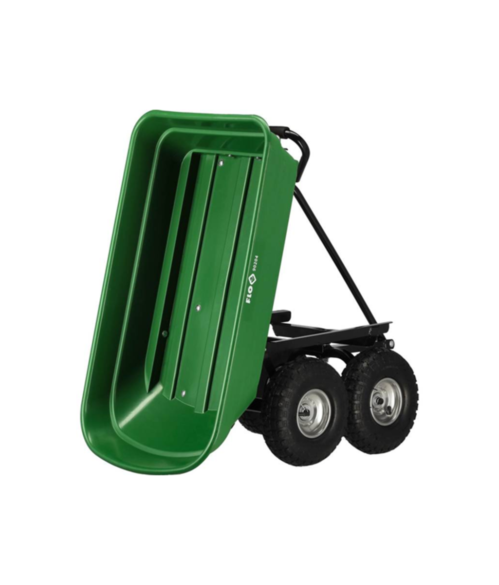 Carucior tip remorca pentru gradina 150Kg FLO 90204 Carucior tip remorca pentru gradina 150Kg FLO 90204