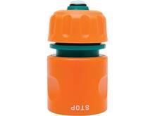 Conector furtun cu functie STOP 1/2" Flo 89225 Conector furtun cu functie STOP 1/2" Flo 89225