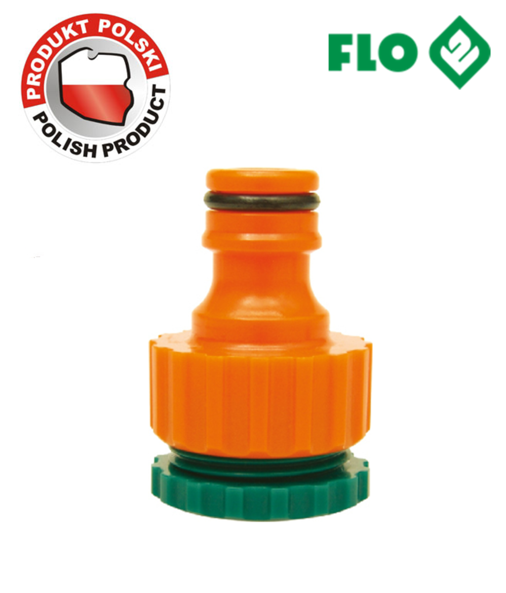 Adaptor pentru robinet 3/4" - 1" FLO 89252 Adaptor pentru robinet 3/4" - 1" FLO 89252