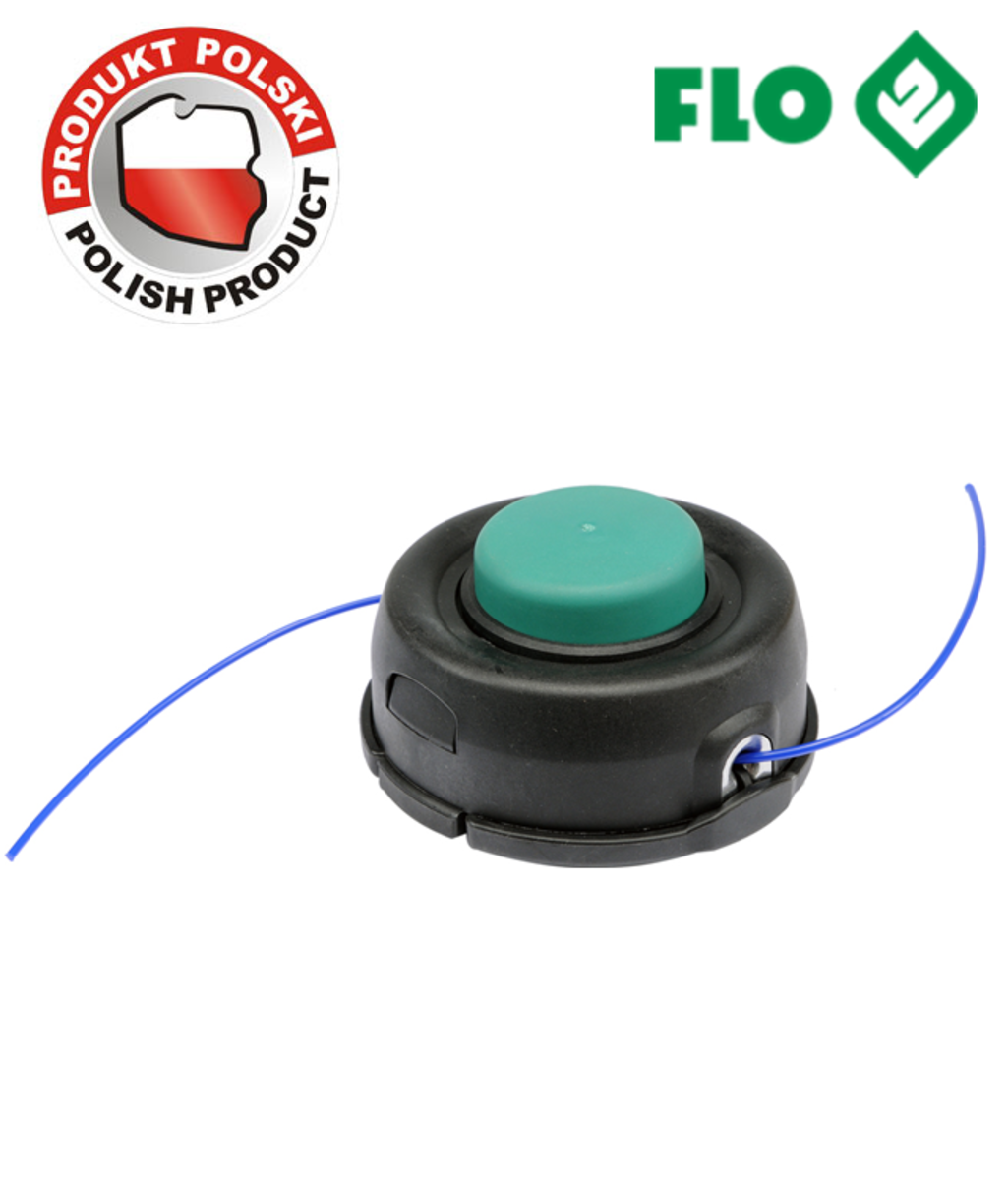 Cap trimmer fir nylon + 4 adaptoare 2.4-2.7mm FLO 79551