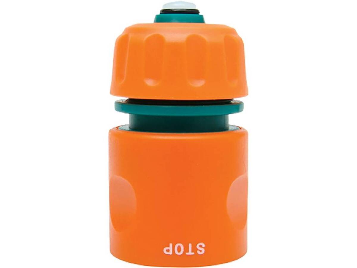 Conector furtun cu functie STOP 1/2" Flo 89225 Conector furtun cu functie STOP 1/2" Flo 89225