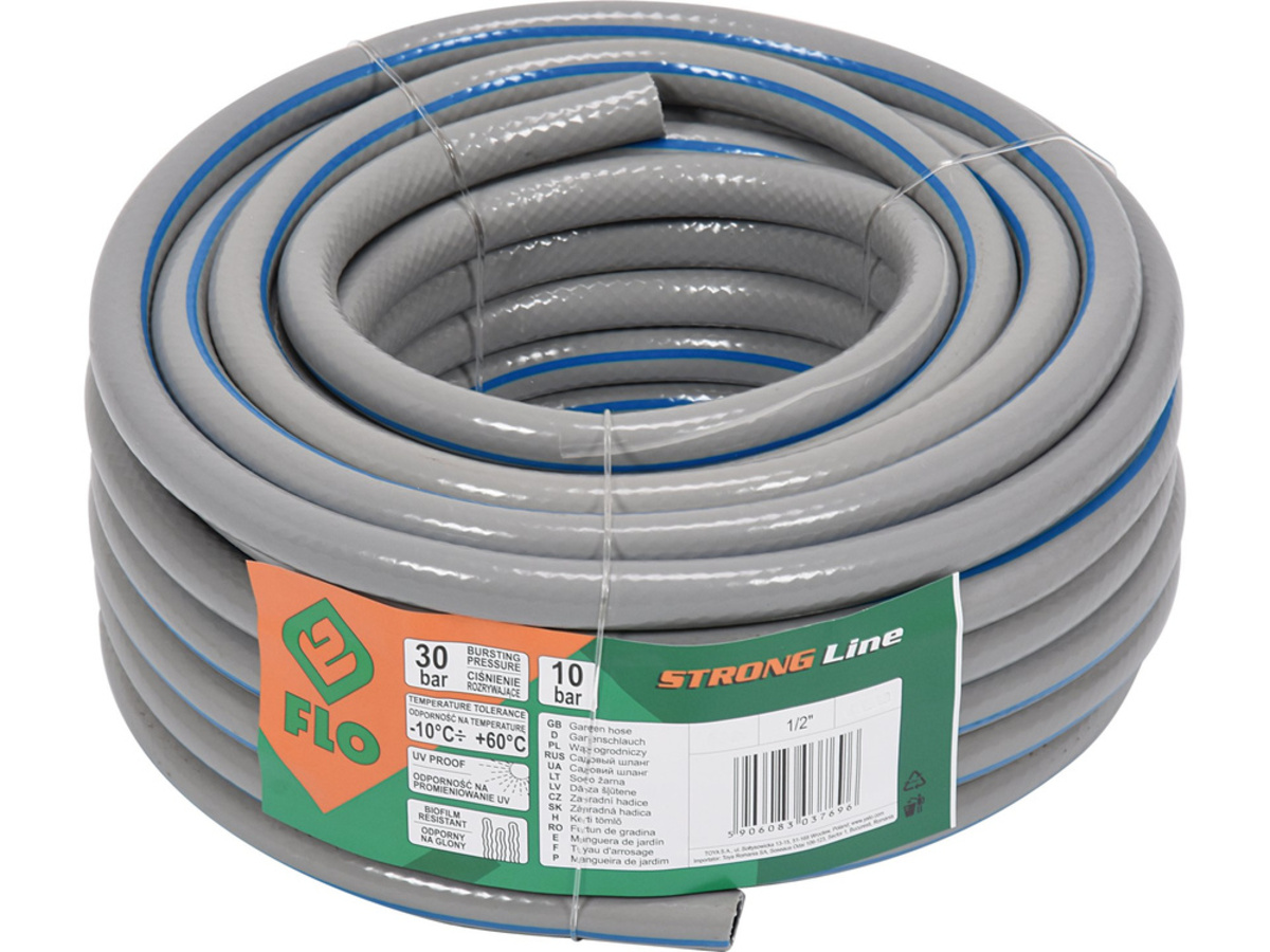 Furtun de gradina din PVC 1/2'-30 metri FLO 89291 Furtun de gradina din PVC 1/2'-30 metri FLO 89291