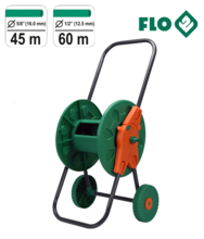 Suport furtun 5/8" 45m - 1/2" - 60m FLO 89336 Suport furtun 5/8" 45m - 1/2" - 60m FLO 89336