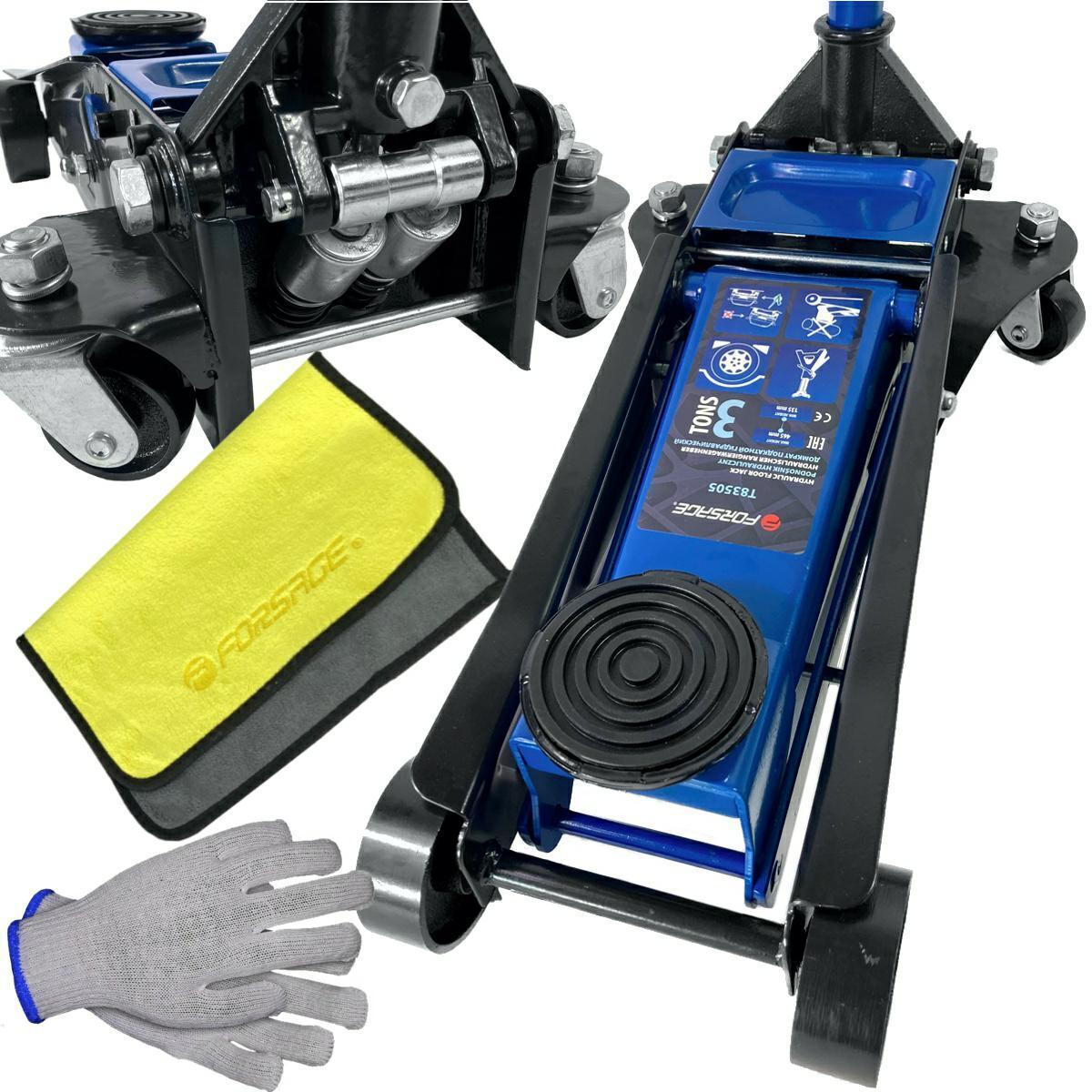 Cric crocodil hidraulic de 3 tone cu 2 pistoane profesional Forsage F-T83505