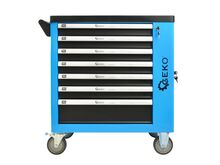 Dulap de scule cu 7 sertare echipat cu 243 piese Geko G10833 Dulap de scule cu 7 sertare echipat cu 243 piese Geko G10833