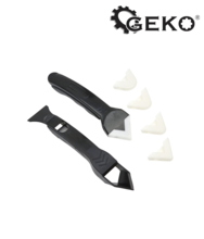 Set dispozitive pentru aplicat si curatat chit de rosturi siliconic 2 piese Geko G33150