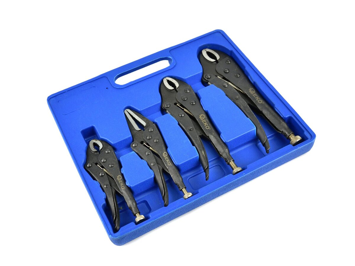 Set clesti autoblocanti 4 marimi diferite Geko G10222 Set clesti autoblocanti 4 marimi diferite Geko G10222