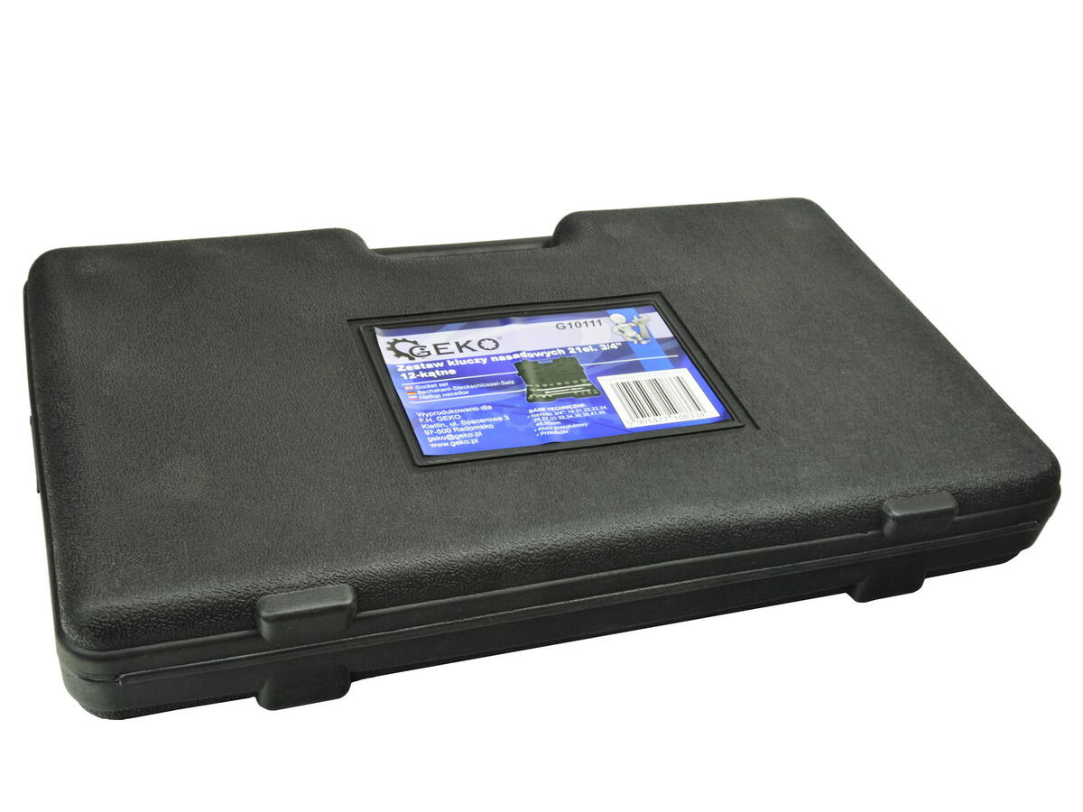 Trusa de tubulare si accesorii 3/4" 19-50mm Geko G10111 Trusa de tubulare si accesorii 3/4" 19-50mm Geko G10111