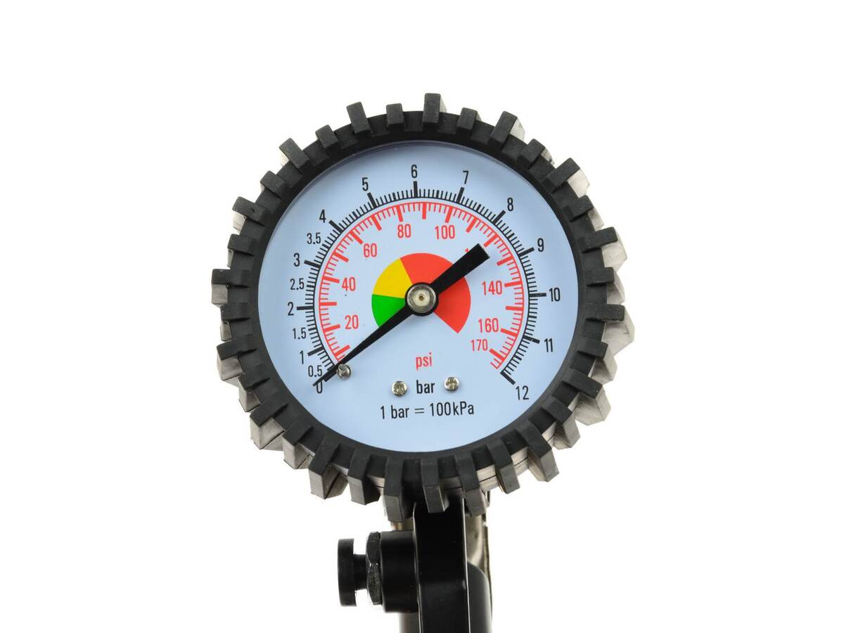 Pistol umflat roti cu manometru 12 Bar Geko G01111