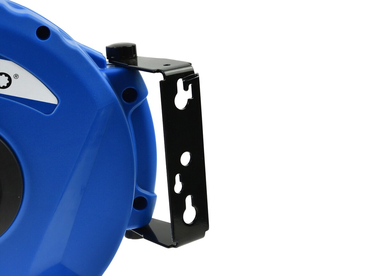 Furtun de aer pe rola cu strangere automata 10 metri Geko G03190 Furtun de aer pe rola cu strangere automata 10 metri Geko G03190